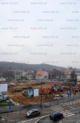 Gdansk Wrzeszcz, wykop i budowa wiezowcow Quattro Towers...
