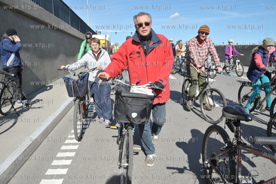 Dzien otwarty tunelu pod Martwa Wisla w Gdansku. To...