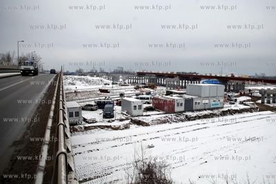 Gdansk. Trwa budowa Trasy Sucharskiego, która to ma...