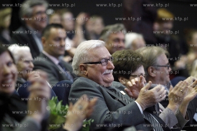 37 Gdynia Film Festival. Nz Lech Walesa z zona Danuta...
