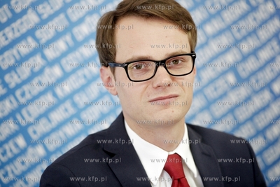 Gdansk. Konferencja prasowa w biurze posla Ruchu Palikota...