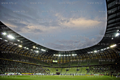 Gdansk. PGE Arena. Mecz o mistrzostwo Ekstraklasy Lechia...