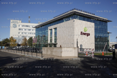 Budynki firmy energetycznej Energa w Gdansku przy ul....