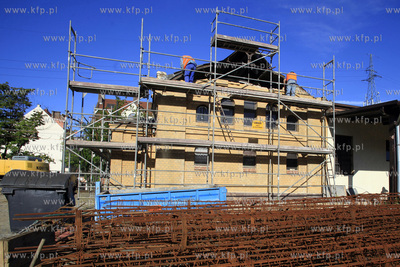 Wyburzanie budynku dworca PKP w Sopocie.
01.08.2013
fot....