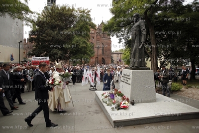 Gdansk. Rocznica podpisania Porozumien Sierpniowych....