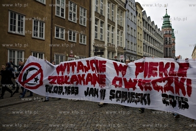 Gdańsk. Manifestacja przeciwko uchodźcom.
12.09.2015
fot....