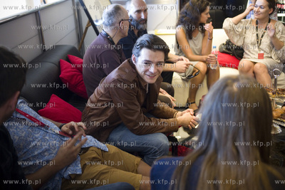 Gdynia. Festiwal Filmowy w Gdyni. Ekipa twórców filmu...