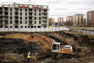 Gdańsk. Budowa osiedla domu mieszkalnego z lokalami...
