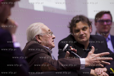 Europejskie Centrum Solidarności. Spotkanie Andrzeja...