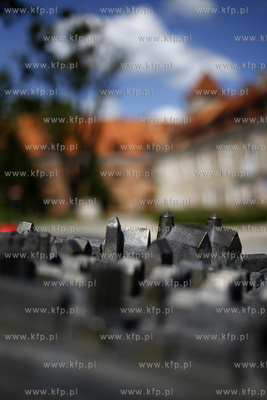 Pasłęk. Makieta zamku krzyżackiego.
02.06.2016
fot....