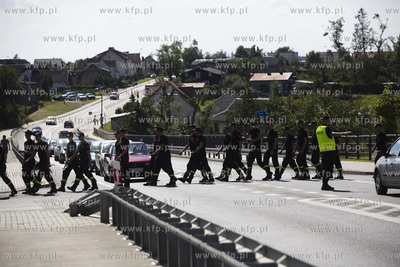 Rytel koło Chojnic. Centrum dowodzenia akcją pomocy...