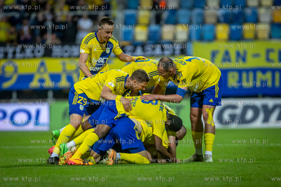 Baraże o ekstraklasę. Arka Gdynia - Odra Opole. Nz.
30.11.2023
fot....