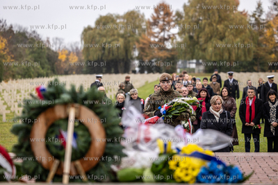 Cmentarz Francuski w Gdańsku - obchody Święta Niepodległosci...