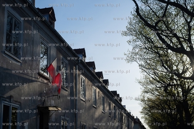 Gdańsk, Al. Wojska Polskiego. 30.04.2019 Nz.  Budynek...
