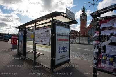 Gdańsk, Przystanek autobusowy Dworzec Glówny PKP....