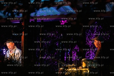 Gdańsk Wrzeszcz, ogród Villa Eva. Koncert zespołu...