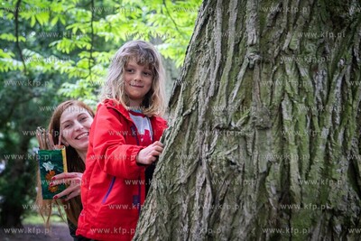 Gdańsk.  Park Oliwski.  Niedziela w Parku.  Nz.  Warsztaty...