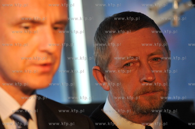 Minister Obrony Narodowej Bogdan Klich na ORP Kontradmiral...