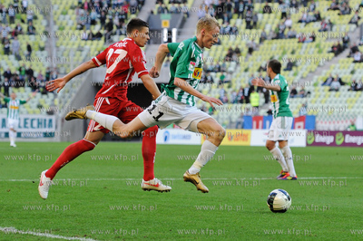 Gdansk. PGE Arena. Mecz o mistrzostwo Ekstraklasy....