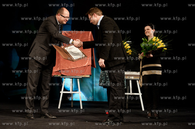 Gdansk. Teatr Wybrzeze. Uroczystosc uroczystosc wreczenia...