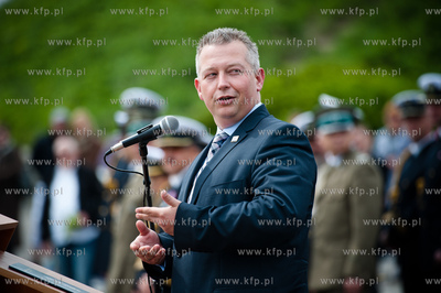 Gdansk. Westerplatte. Obchody Swieta Strazy Granicznej...