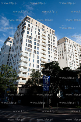 Gdansk. Wrzeszcz. Wiezowce Quattro Towers. 04.09.2012...