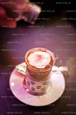 Restauracja Gdanska przy ul. Sw. Ducha. Barysta Waldemar...