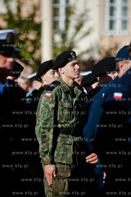 Gdynia. Oksywie. Akademia Marynarki Wojennej. Uroczystosc...