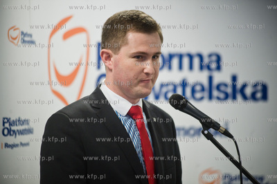 Gdansk. Manhattan. Wybory przewodniczacego Platformy...