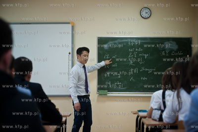 Gdansk. IX Liceum Ogolnoksztalcace. Inauguracja wspolpracy...