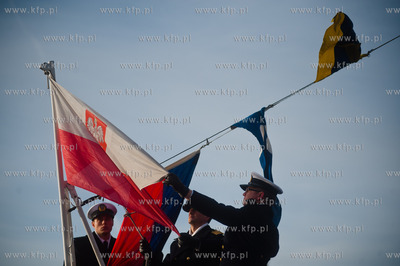 Port Wojenny w Gdyni. Ceremonia ostatniego opuszczenia...