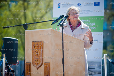 Gdansk. Batycki Kampusu Uniwersytetu Gdanskiego. Uroczystosc...