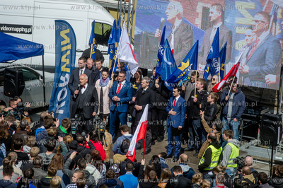 Gdansk. Manifestacja przeciwko podatkowi PIT, zorganizowana...