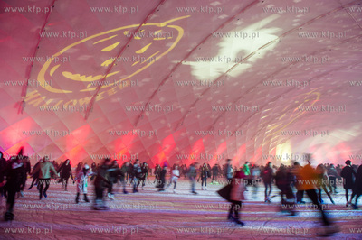 Lodowisko Miejskie w Gdansku. Halloween na Lodowisku...