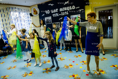 Gdansk. Zabianka. Obchody czterdziestych urodzi Przedszkola...