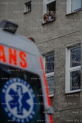 Gdynia. Miejska Stacja Pogotowia Ratunkowego. Uroczystosc...