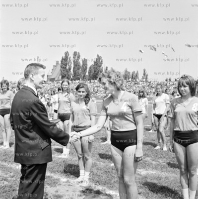 Swieto Sportu na stadionie Lechii w Gdansku Wrzeszczu....