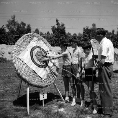 Zawody łucznicze w Gdańsku. 
7.06.1961 
0001088z
Fot....
