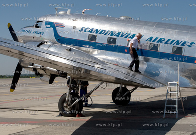 Gdansk, Rebiechowo Nz. Douglas C-47A-DL (DC-3C), Scandinavian...