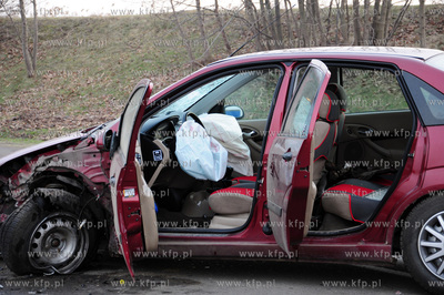 Pruszcz Gdanski.Wypadek spowodowany przez kierujaca...