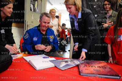 Gdynia. Amerykanska Szkola Podstawowa. Spotkanie z...
