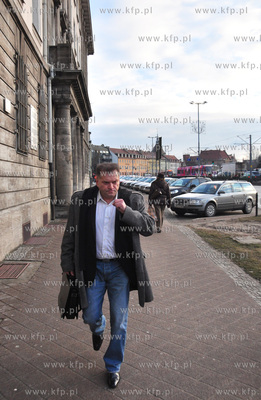 Detektyw Krzysztof Rutkowski opuszcza Prokurature Okregowa...