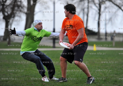 Sopot - Park Poludniowy. Trening trojmiejskiej druzyny...