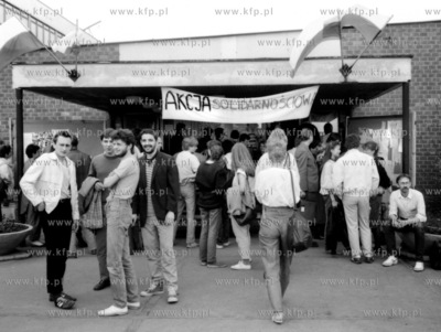 Gdansk. Strajk majowy na Uniwersytecie Gdanskim, Wydzial...