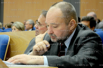 XXII sesja Sejmiku Wojewodztwa Pomorskiego. Glownym...