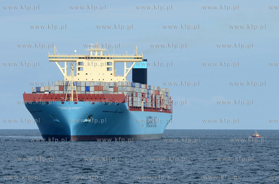 Najwiekszy kontenerowiec swiata Maersk Mc-Kinney Moller...