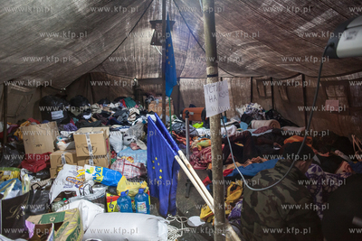 Lwow, Ukraina NZ Demonstracje antyrzadowe na placu...