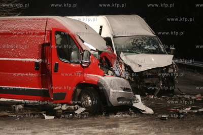 Wypadek smiertelny na drodze krajowej 22 kolo Chojnic,...