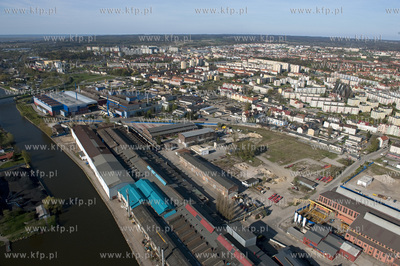 Elblag z lotu ptaka. 19.04.2009 fot. Kacper Kowalski...