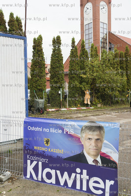 Gdynia Karwiny. Plakat wyborczy. 13.10.2019 Fot....